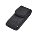 Miniatyrbillede 2 af 4: Etui Housse Bælte Nylon med Metal Clip Ny Stil Business til Asus Zenfone Max (M1) ZB556KL > Sort sort