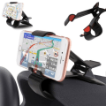 Miniatyrbild 1 av 4: Klämma för bärbar GPS-navigationsdator för bil för Asus Zenfone Max Pro (M1) ZB601KL > Svart Svart