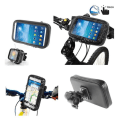 Miniatyrbild 1 av 4: Professionellt stöd för roterande 360-vattentät cykel- och motorcykelhållare => LG G4 DUAL - LTE > Svart