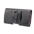 Miniatyrbillede 3 af 4: Étui Horizontal Housse Clip Ceinture Pince i Ægte Læder til => XIAOMI HONGMI NOTE 2 REDMI NOTE 2 PRIME > Sort Svart