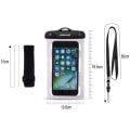 Miniatyrbild 2 av 4: Housse Brassard Protectrice Universelle 30M Imperméable till Strand och Under vatten för => ASUS ZENFONE AR LTE-A NA ZS571KL > Silver