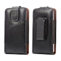 Miniatyrbillede 3 af 4: Housse Clip Ceinture Rotativ 360 Ægte Læder Etui til => YEZZ 5M > Sort sort
