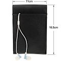 Miniatyrbillede 3 af 4: Sac Étuie Housse til Tablets og Smartphone Simili-Læder Universel til => SONY XPERIA T3 > Sort sort