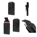 Miniatyrbillede 2 af 4: Housse Clip Ceinture Rotativ 360 Etui med Magnetisk Lukning til INTEX AQUA LIONS N1 (2018) > Sort sort
