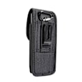 Miniatyrbillede 1 af 4: Étui Housse Ceinture - MyPhone - Hammer Active - Læder Nylon - Sort - Semi-rigid sort
