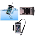 Miniatyrbild 1 av 4: Skyddande universal ärm 30M vattentät strand under vatten för => HUAWEI ASCEND Y321 > Svart