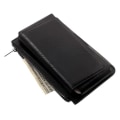 Miniatyrbillede 3 af 4: Vandret bælteetui med smartphone-lomme og indvendig lomme til BQ Mobile BQ-5535L Strike Power Plus (2019) > Svart jag