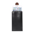 Miniatyrbild 4 av 4: Husse Clip Bälte Rotativ 360 Ekte Lær Etui for SAMSUNG GALAXY A50 (2019) > Svart Svart