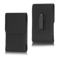 Miniatyrbild 3 av 4: Etui Housse Clip Bälte Metall Vertikal Klipp i Mjukt PU-läder för => Huawei Mate 30 RS Porsche Design (2019) > Svart Svart