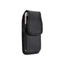 Miniatyrbillede 2 af 4: Etui Housse Bælte - Nokia - 110 (2023) - Læder og Nylon - Sort - Semi-stiv Svart