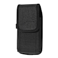 Miniatyrbillede 2 af 4: iPhone 11 etui - DFV mobil - Nylon cover - Sort - Semi-stiv - Med bæltestropper sort