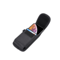 Miniatyrbillede 3 af 4: Etui Housse Bælte - OUKITEL - K16 (2023) - Læder Nylon - Sort - Semi-stiv Svart