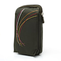 Miniatyrbild 4 av 4: Multifunktionellt Etui - DOOGEE - X10 - Nylon - Grön - Fack med Karbinhake GRÖN (16 x 9,5 cm)