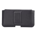 Miniatyrbild 3 av 4: Etui Pochette Cas i Läder Horisontell med Kortficka för Ulefone Mix 2 > Svart Svart