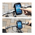 Miniatyrbillede 2 af 4: til XTOUCH XBOT SENIOR (2019) Vandtæt Motorcykel Cykelstyr Holder - Sort Svart