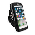 Miniatyrbillede 3 af 4: til Gionee F205 Vandtæt Reflekterende Touch Screen Case Cover til Sport Fitness Cykling Gym Armbånd - Sort sort