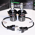Miniatyrbillede 4 af 5: H4 LED nærlys + fjernlys CSP chip 6000k F31 kit