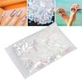 Miniatyrbild 1 av 5: Nagelkonst Glitter Sekvenser DIY Glansiga Kvadratiska Nagelpaillet Flakes Dekorationer för Julfest 1.8oz
