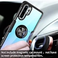 Miniatyrbilde 4 av 5: Huawei P30 Pro Praktisk støtsikker deksel med ringholder V4 Svart