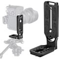 Miniatyrbilde 2 av 5: SLR-kamera L-feste stativ hurtigutløserplate for Canon Nikon Sony DJI Osmo Ronin Zhiyun stabilisator