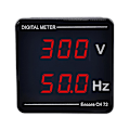 Pikkukuva 1 / 2: Jännite- ja taajuusmittari Digitaalinen näyttö 50-500v 10-99.9hz Nopea asennus