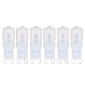 Miniatyrbillede 3 af 5: 6 stk. G9 LED Pærer Dæmpbare 3W Energibesparende 360 Graders Lyspære til Loftlamper og Loftlamper Varmt Hvidt 220-240V