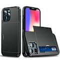 Miniatyrbillede 2 af 5: SKALO iPhone 13 Armor Cover Kort Holder - Sort Sort