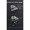Pikkukuva 5 / 5: LDAC Bluetooth-yhteensopiva 5.0 -audiovastaanotin mikrofonilla RCA3.5mmAux 3D-stereo musiikki aptX langaton adapteri TV:lle, autokaiuttimelle