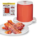 Miniatyrbild 1 av 5: Mikrovågsugnsbaconkokare - Stänkskyddad design för bacon utan stänk och kladd