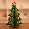 Miniatyrbild 4 av 5: Julpynt DIY Julgran Tredimensionell Filt C