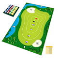 Miniatyrbillede 2 af 5: REMAKE Chipping Golf Spil Matte Chipping Spil Med Chip Golfbolde Sæt Matte Indendørs Udendørs Kastespil Til