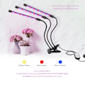 Pikkukuva 3 / 5: 2/4 LED Kasvilamppu USB Phytolamppu Täyspektrinen Kasveille 4 Pää USB-Portti