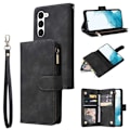 Miniatyrbillede 2 af 4: Samsung A35 5G Multifunktionel Wallet Case med Lynlås og 8 Rum