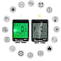 Miniatyrbillede 3 af 5: Cykelcomputer cykelodometer trådløs vandtæt