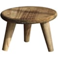 Miniatyrbilde 2 av 5: Mini Rund Trekrakk Kort Trekrakk for Planter Mini Trekrakk Display for Hjem Terrasse