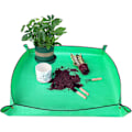 Miniatyrbillede 1 af 5: Vandafvisende Dyrkningsmåtte Havemåtte Plantningsmåtte Måtte (Grøn 100cm x 100cm)