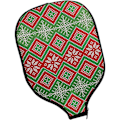 Miniatyrbillede 1 af 5: Lynlås Paddle Case, Beskyttende Cover til Padelketsjere og Pickleball Paddle, Opbevaringspose til Padelbolde Jul