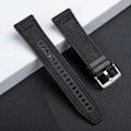 Miniatyrbillede 4 af 4: Silikon urrem til Huawei watch GT4 46mm Garmin/Samsung Sort