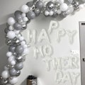 Miniatyrbillede 5 af 5: Glædelig Mors Dag og Fars Dag Aluminium Ballon Banner