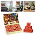 Miniatyrbild 4 av 5: REMAKE Pussel Adventskalender 2023 Julpusselbitar Kalendrar C One Size