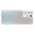 Miniatyrbilde 4 av 5: Erstatningsbakglass til telefon med forhåndsinstallert kamerarammetape for Galaxy S21 Ultra 5G Sølv