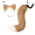 Miniatyrbilde 1 av 3: REMAKE Fox Cosplay Revhale i Stoff 03 03 03