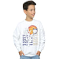 Miniatyrbillede 3 af 4: Space Jam: A New Legacy Drenge Slam Dunk Alt Sweatshirt 9-11 År Hvid 9-11 År