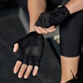 Miniatyrbillede 4 af 5: Unisex Træningshandsker til Pull-ups - Fitness Sport Handsker med Halvfinger - Sort L