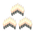 Miniatyrbillede 1 af 3: REMAKE 21 LED-lys til adventslys Elsnåla E10 Uni 10-55V
