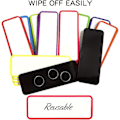 Miniatyrbillede 3 af 5: REMAKE 54-pak whiteboard magneter, 9 farver - 29 x 79 mm - Skrivelig magnet