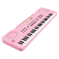 Miniatyrbillede 5 af 5: REMAKE 61-tangenter klaverkeyboard, 61 mini-tangenter bærbart musikklaver til begyndere børn