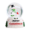 Miniatyrbild 3 av 4: Julglödande Kristallkula Engelsk Glasglob Skrivbordsdekorationer Julafton Barnpresent Snögubbe Stor