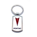 Miniatyrbillede 2 af 3: Pontiac nøglering sølv