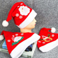 Miniatyrbild 5 av 5: 3-pack Jultomteluva - Juldekorationer för Jul, Nyår, Fest och Evenemang